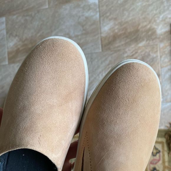 REBECCA MINKOFF Nana Platform Sahara Suede Slip On - Picture 10 of 12